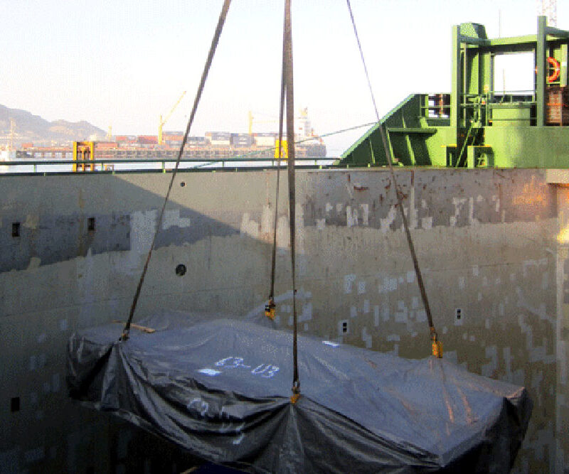 embarque carga break bulk proyecto nodo energetico peru