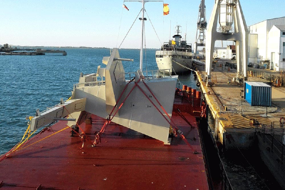 transporte de bloques de cadiz a ferrol